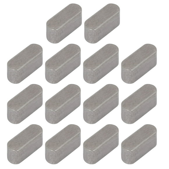 uxcell 20mmx8mmx7mm 304 Stainless Steel Key Stock Keystock Silver Tone 4pcs uxcell 20mmx8mmx7mm 304 Stainless Steel Key Stock Keystock Silver Tone 4pcs